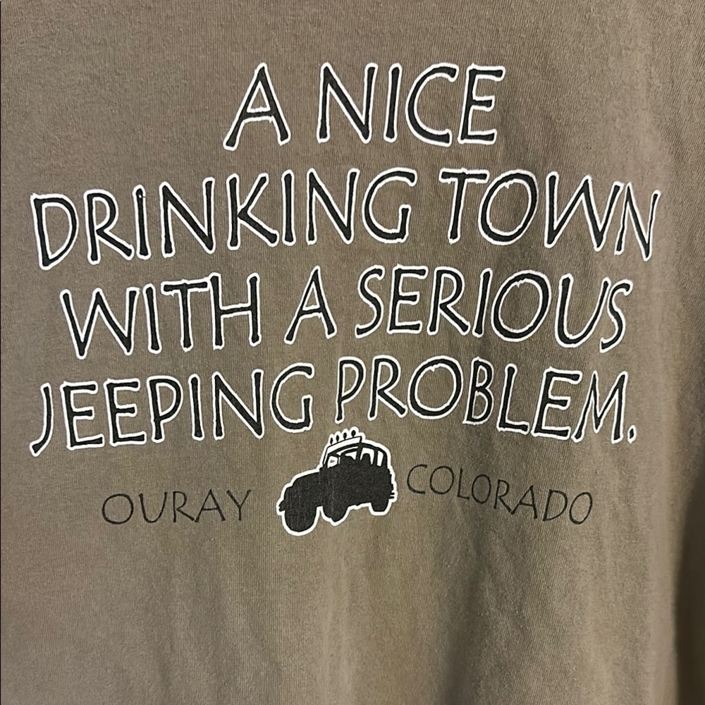 ✨Olive Green Ouray, Colorado Tee